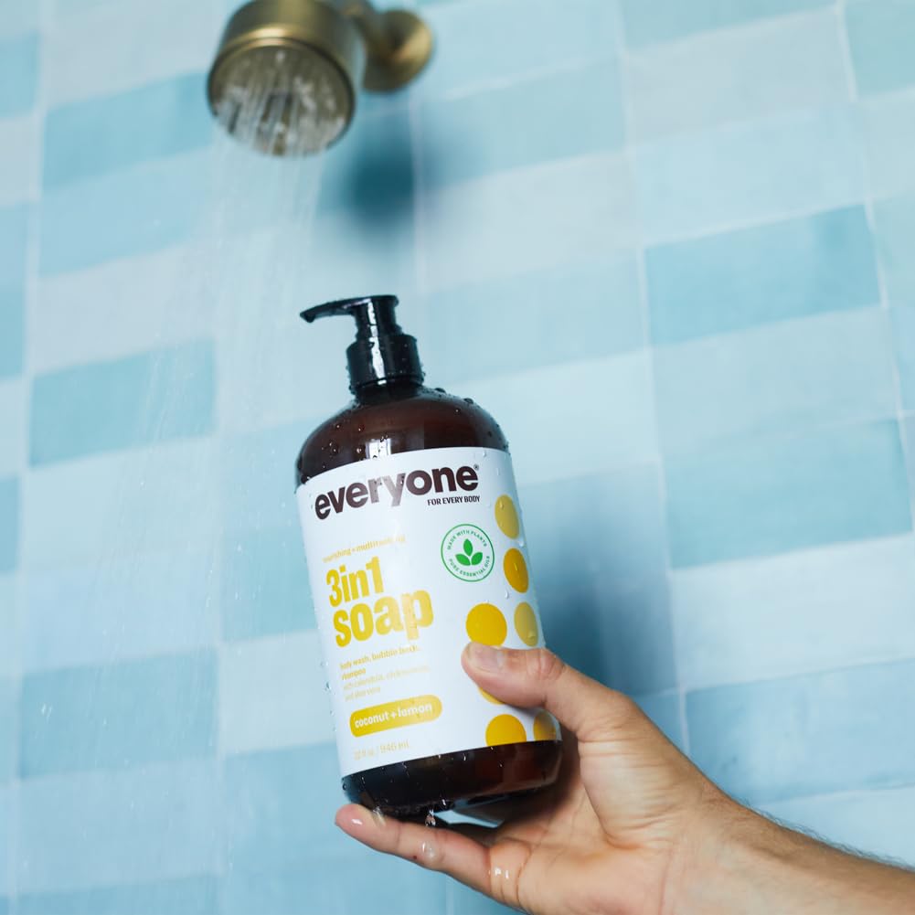 Everyone 3-in-1 Soap EWG verified badge image communicates safety and quality.