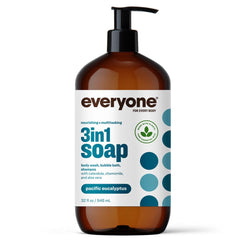 Everyone for Every Body Pacific Eucalyptus bottle shows refreshing scent and gentle cleansing.