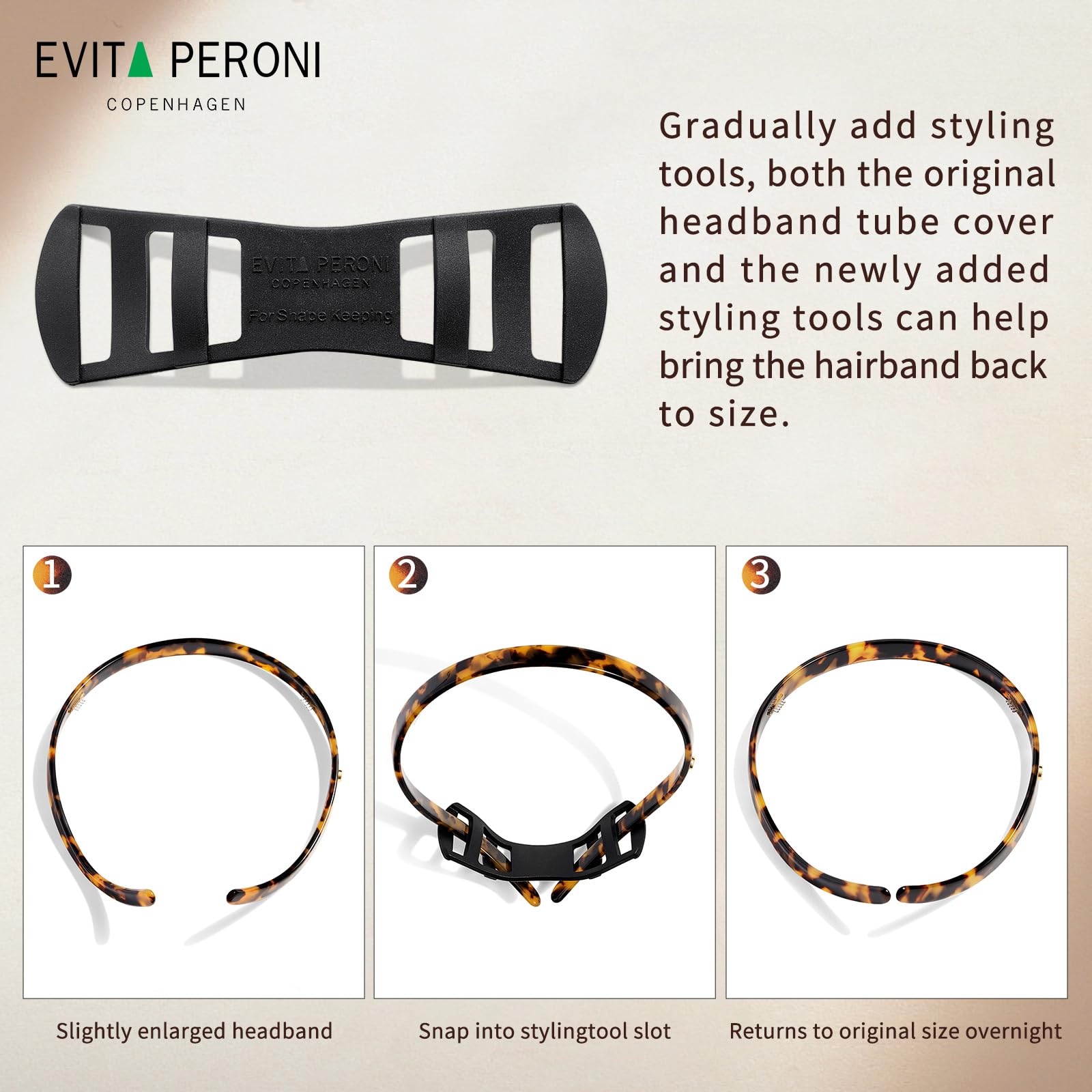 EVITA PERONI storage-tube-cover highlights easy storage between uses