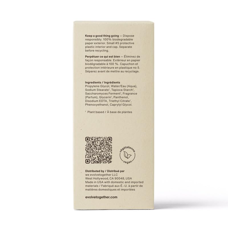 evolvetogether made in USA vegan cruelty-free packaging
