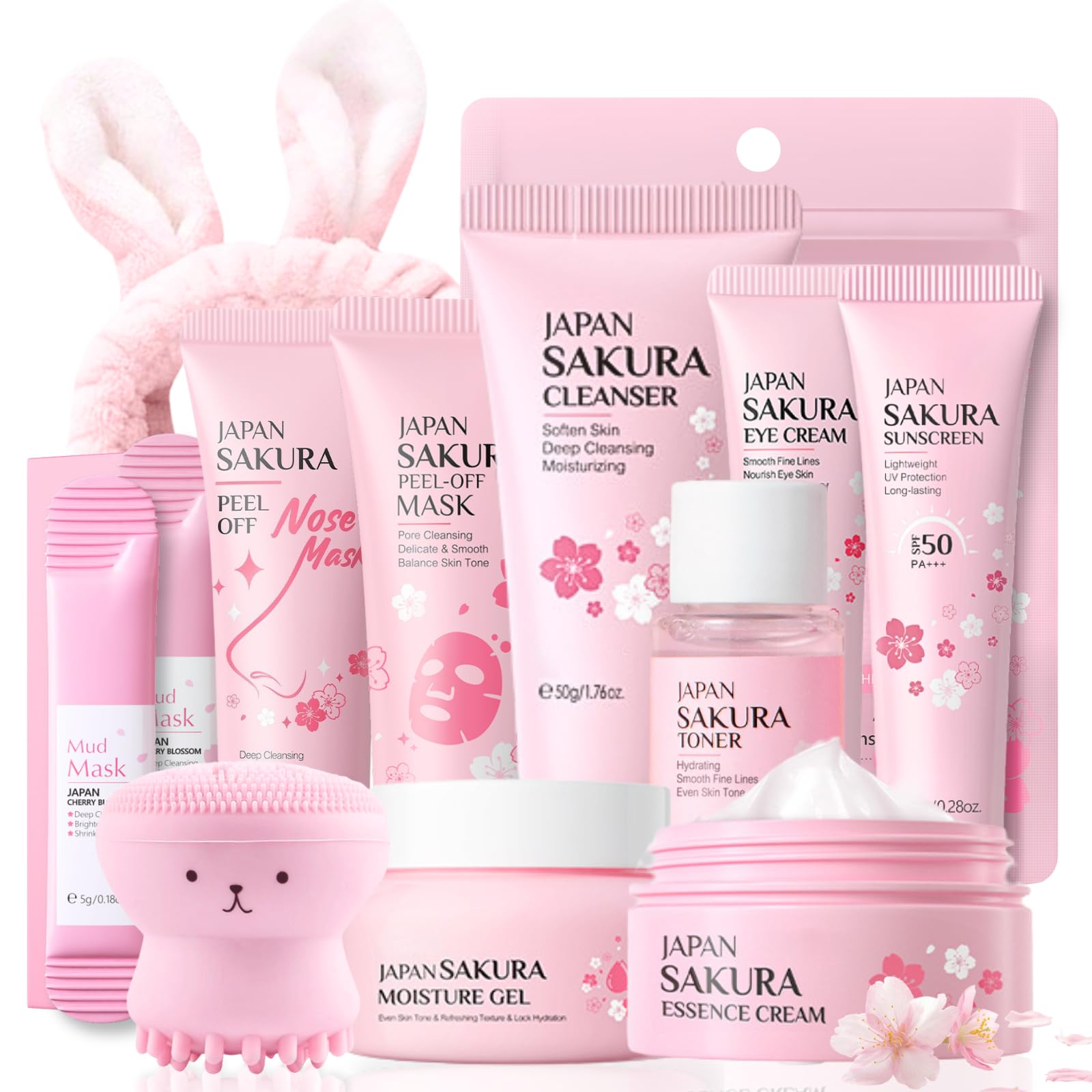 Evolvique Sakura teen cleanser bottle for refreshing, hydrated skin