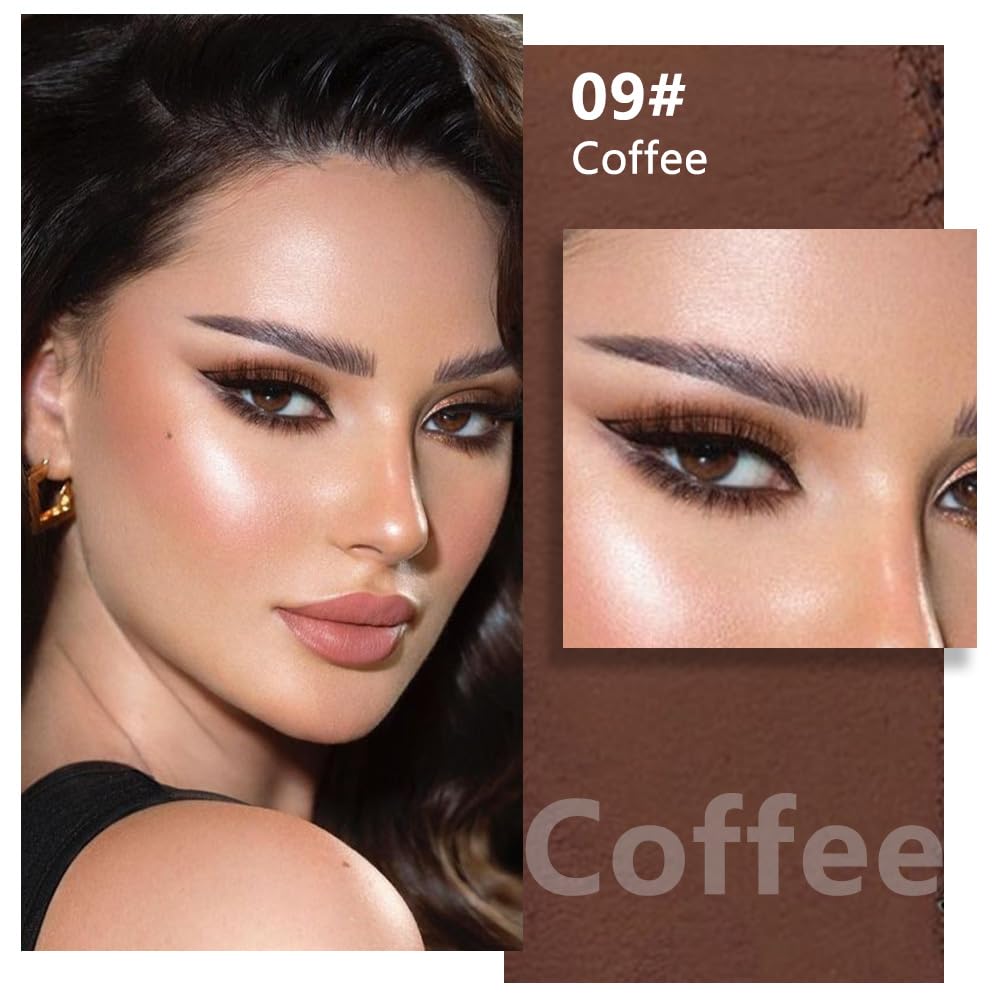 evpct Coffee Mocha shade swatches show versatile tones for subtle to dramatic looks.