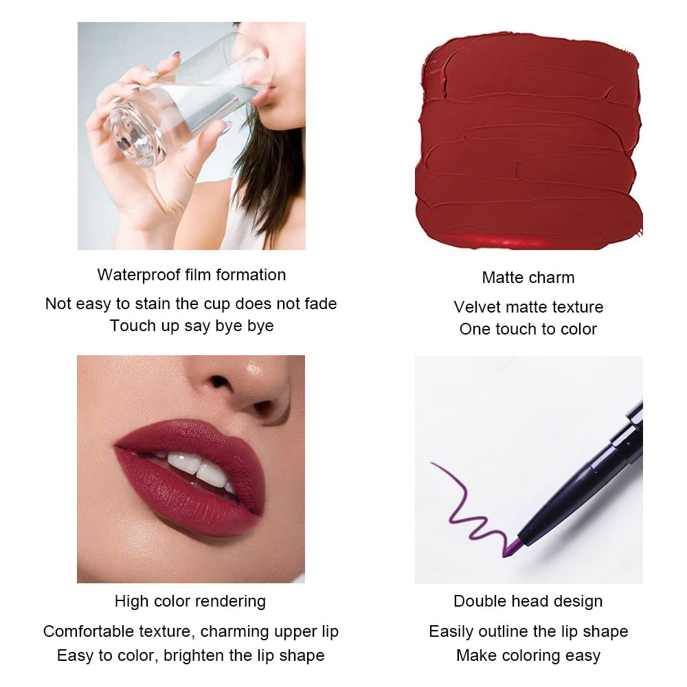 evpct gift-ready packaging makes a stylish, ready-to-gift lip makeup set.