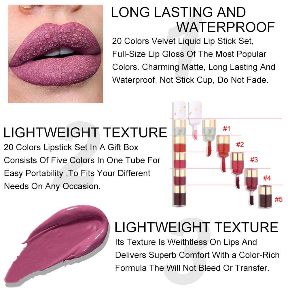 evpct non-transfer lipstick demonstrates cup-free, stain-resistant feature