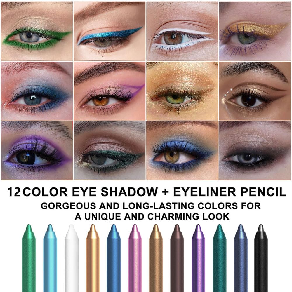 evpct waterproof long-lasting eyeliner swatch highlights durable, smudge-proof wear.