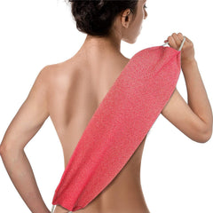 Evridwear exfoliating back scrubber double-sided for shower delivers deep cleanse and gentle exfoliation