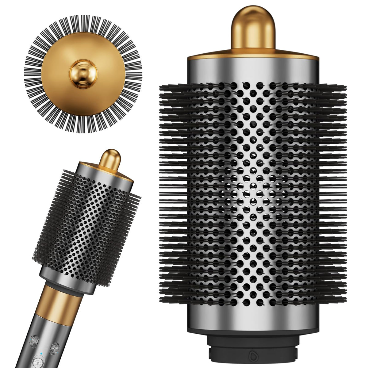 Ewigpower Dyson Airwrap large round attachment adds root lift for voluminous styling