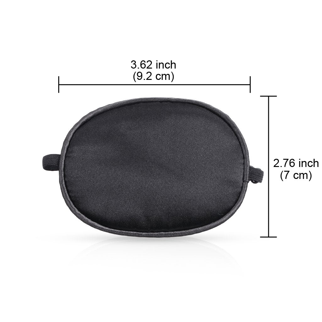 ewinever Pure Silk Eye Patch's adjustable buckle ensures secure, comfortable fit.