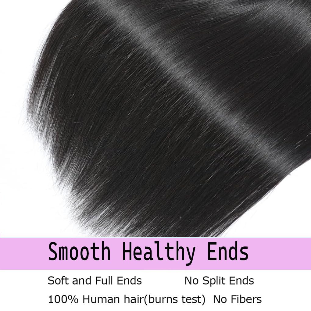 EWOSS packaging for Brazilian straight bundles highlighting premium quality