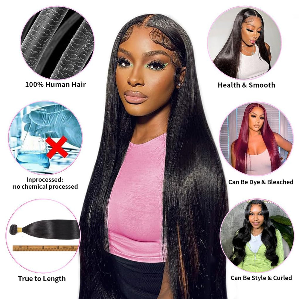 EWOSS three-bundle set ready for full-coverage sew-in hairstyle