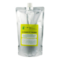 Ex Ceramide PPT bottle showing hydration focus for hair care