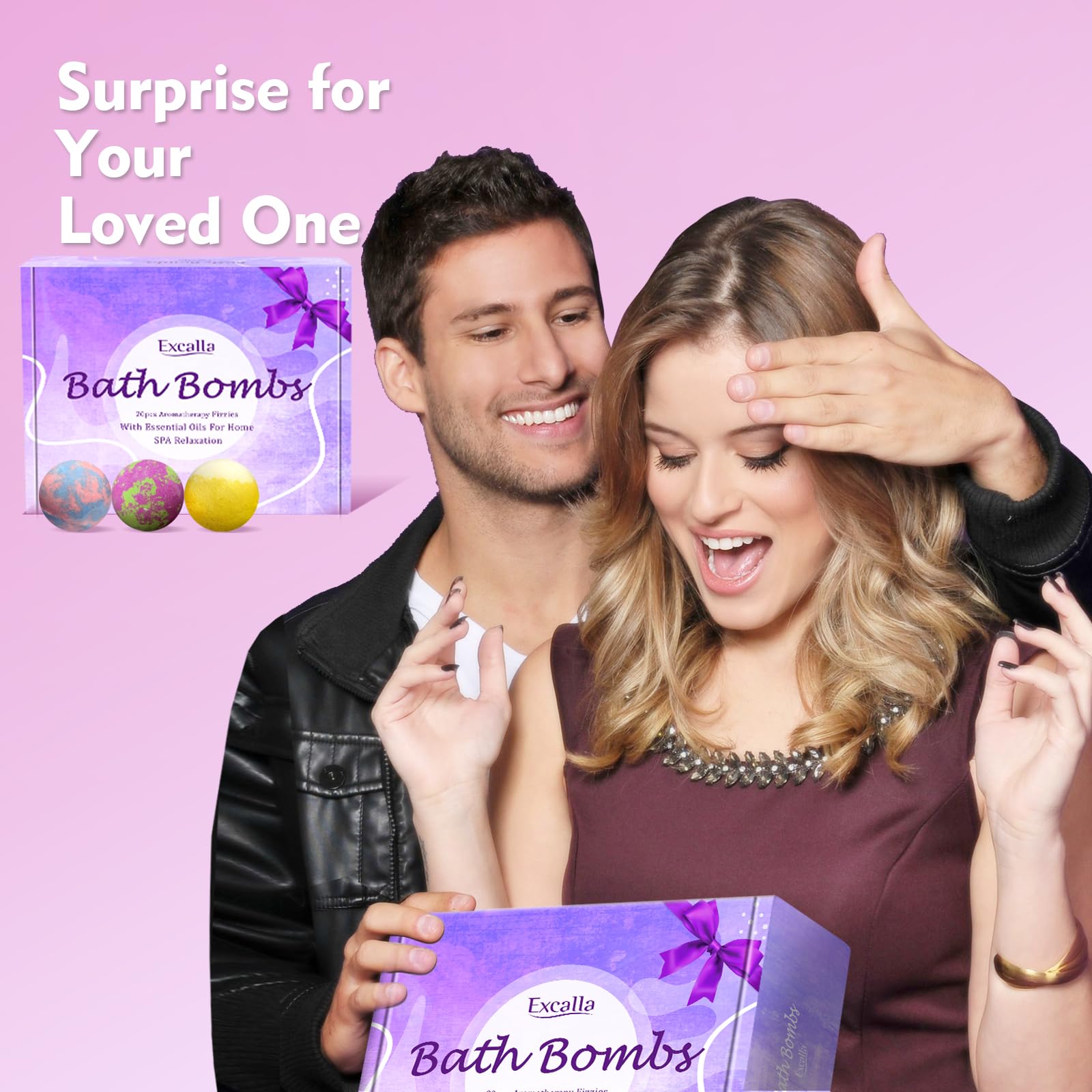 Excalla bath bomb fully dissolves leaving tub easy to clean.