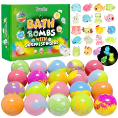 Excalla bath bomb with surprise toy inside for playful bath time