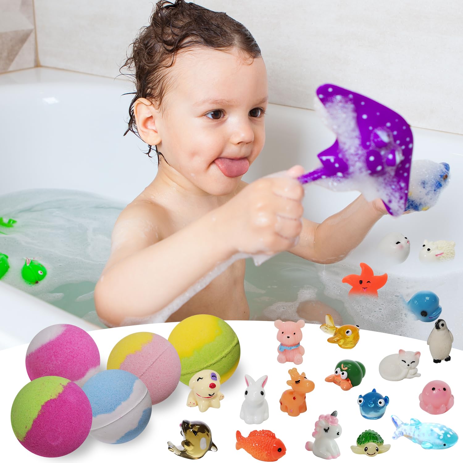 Excalla bath-bombs-safe-kids reassure parents with non-toxic, tub-friendly fizz.