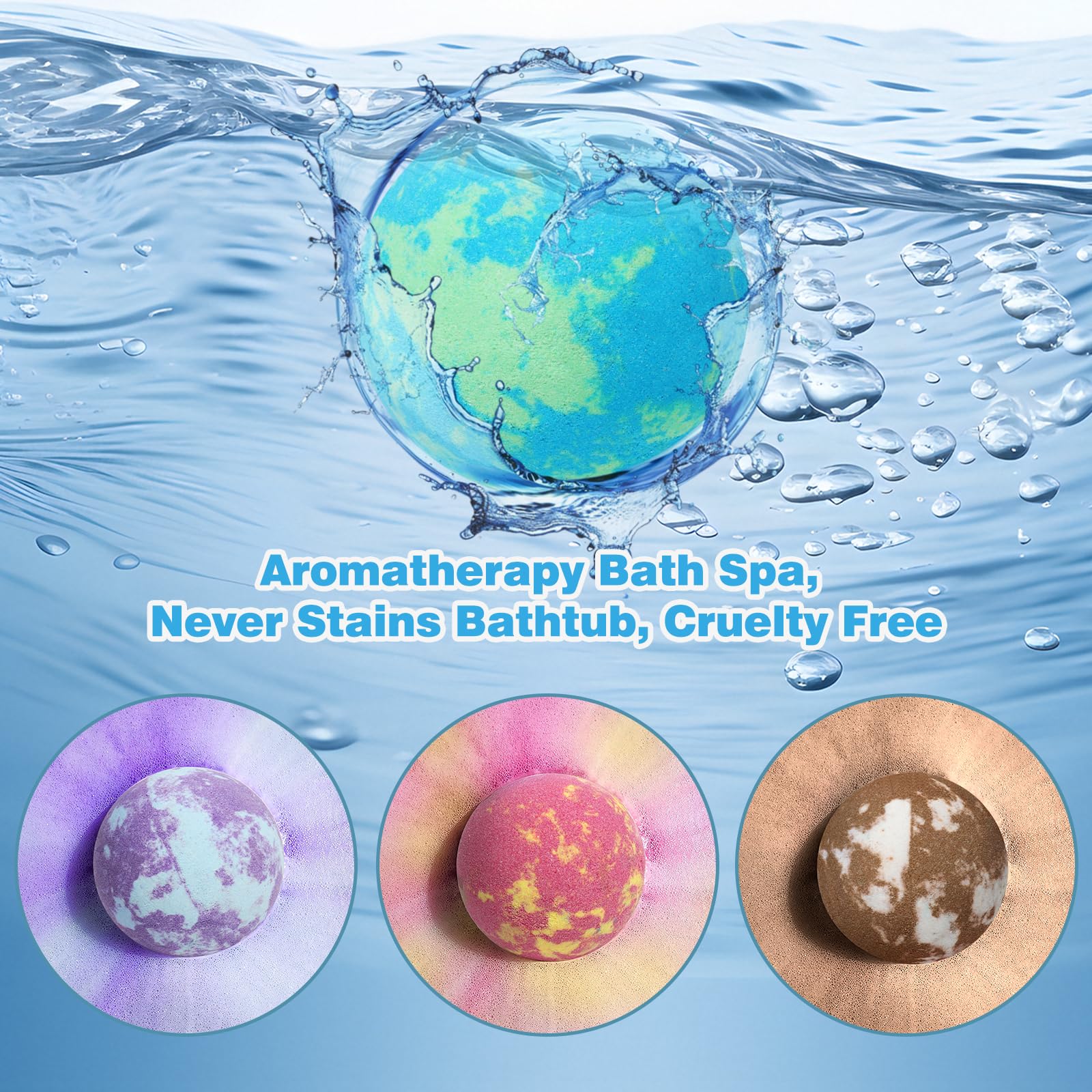 Excalla teak bomb releases earthy aroma for a luxurious bath