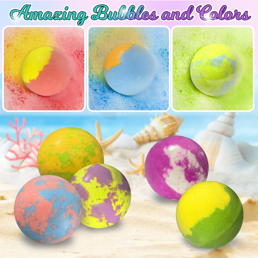 Excalla gift set bath bombs makes a thoughtful birthday or holiday surprise.