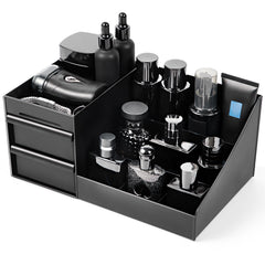 EXIN DECHEN countertop-cologne-stand keeping fragrances neatly organized for easy vanity access.