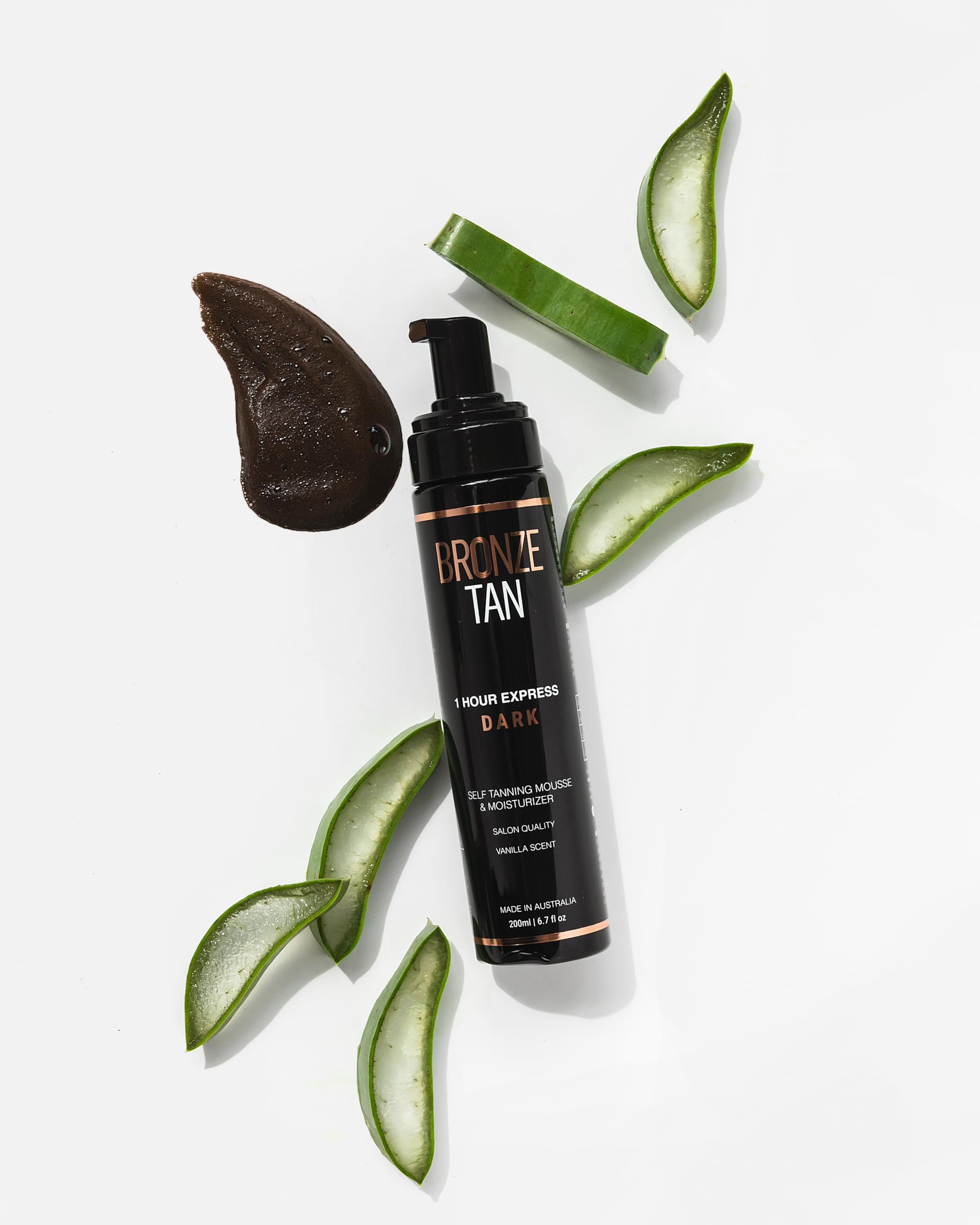 Existing Beauty Bronze Tan Mousse vanilla scent enhances sunless tanning experience