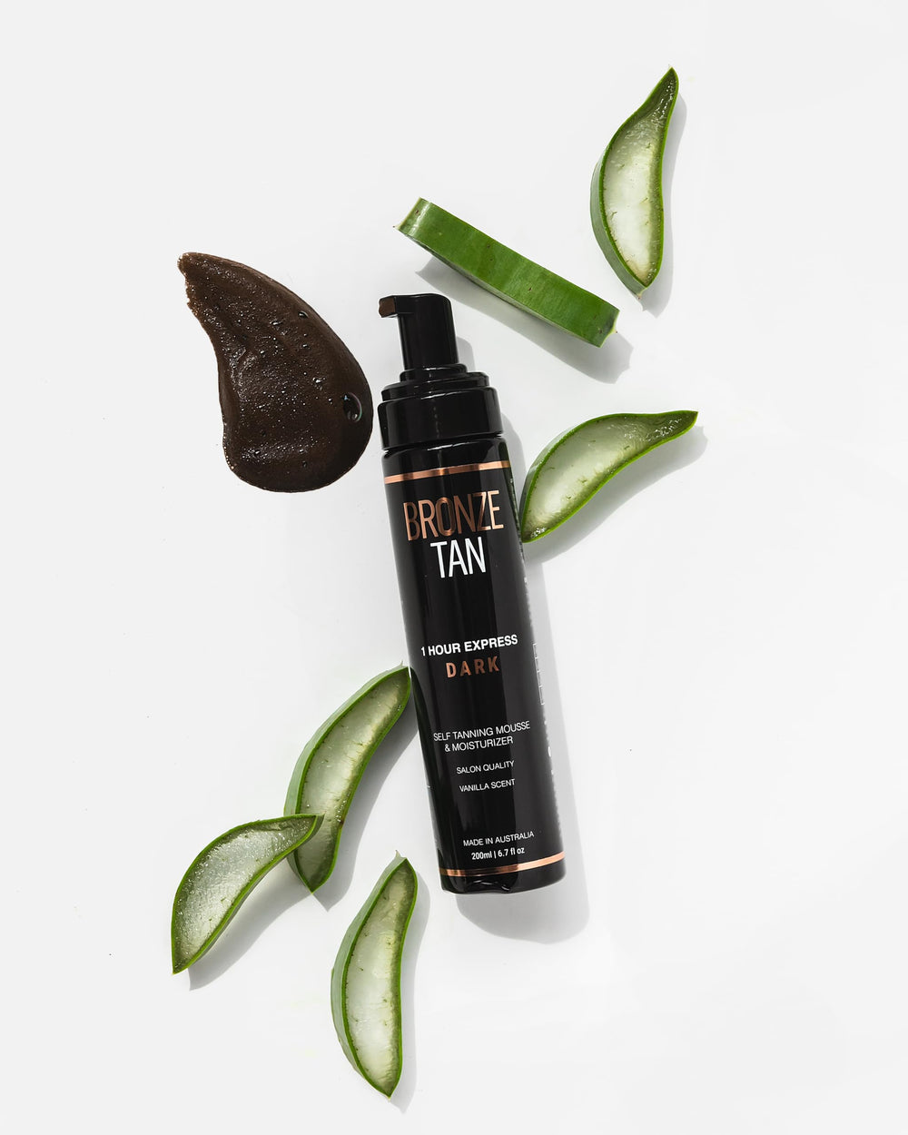 Existing Beauty Bronze Tan Mousse vanilla scent enhances sunless tanning experience