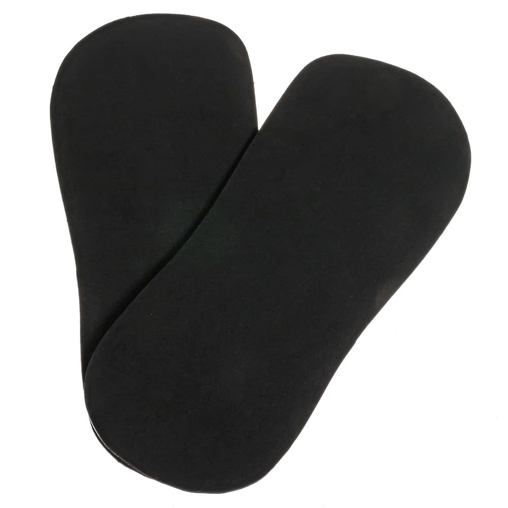 Existing Beauty Bronze Tan Sticky Pads salon setup showing hygienic disposable foot protectors
