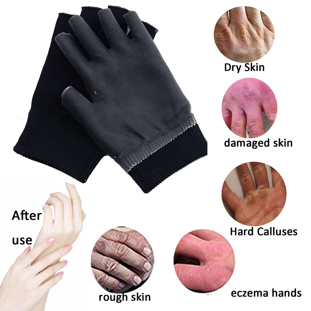 EXPER guantes con aceites esenciales y vitamina E, cuidado de la piel