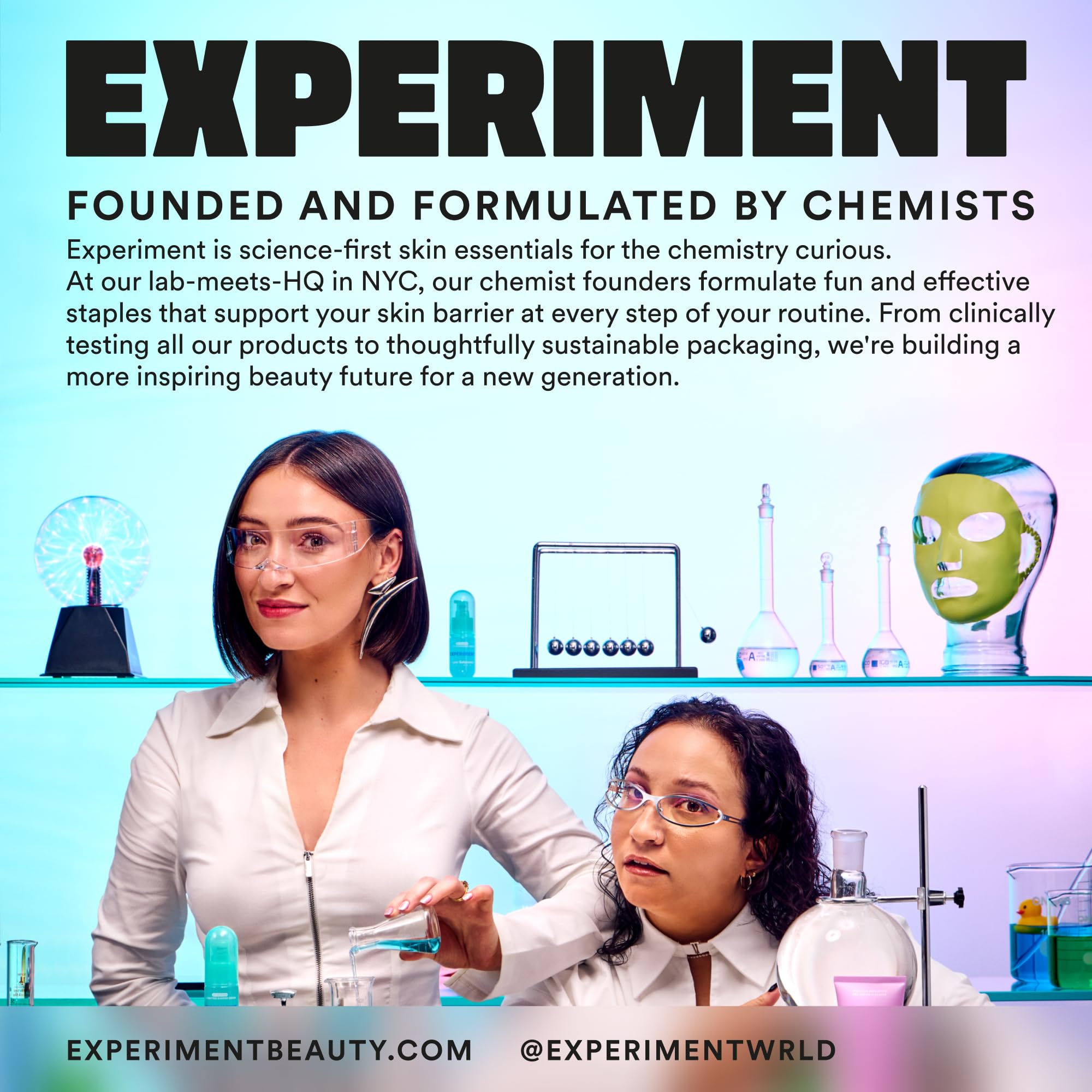Experiment Buffer Jelly, envase de 30 ml práctico para uso diario.