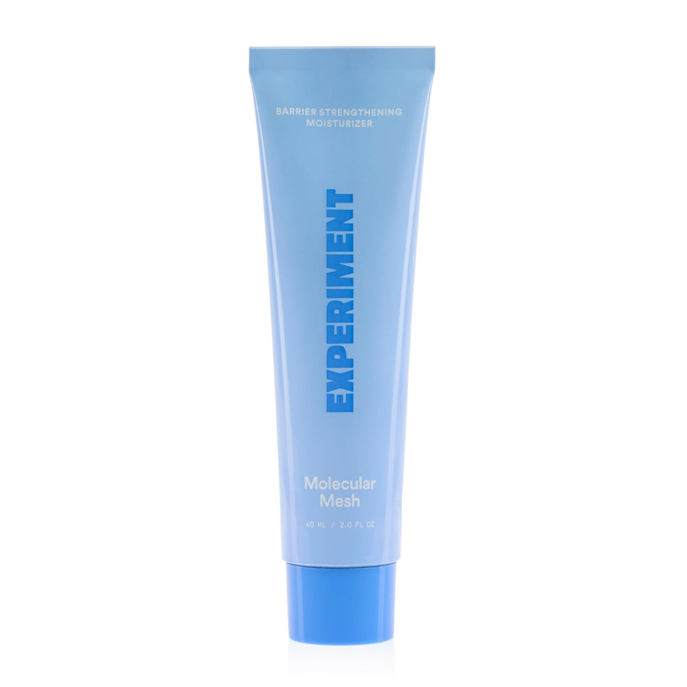 Experiment Molecular Mesh Barrier Repair bottle with pump for easy daily hydration