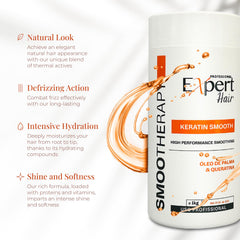 Application steps image for Expert Hair Keratin Smooth Botox at home