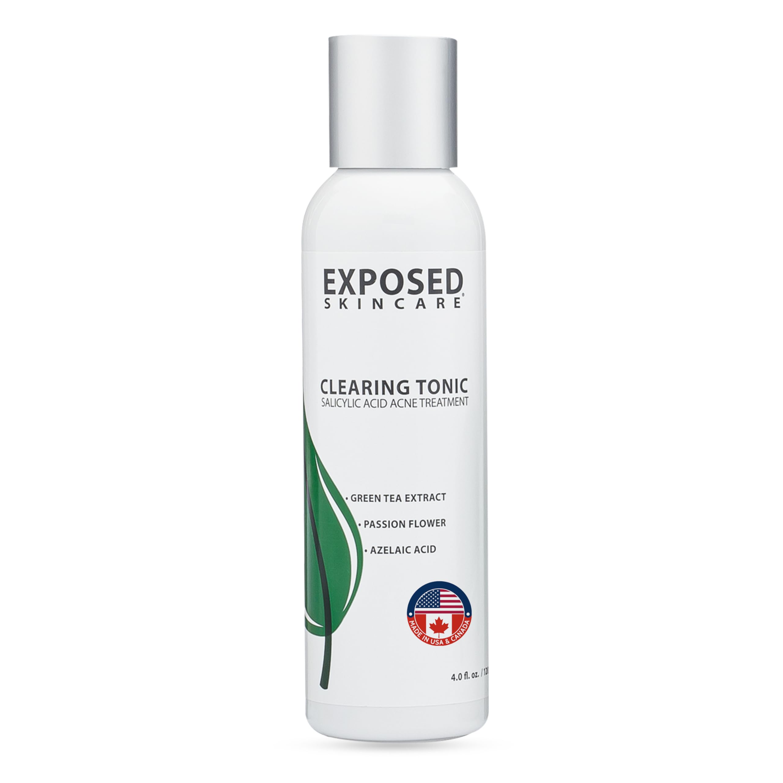 Exposed Skin Care Clearing Toner bottle front for acne-prone skin benefits
