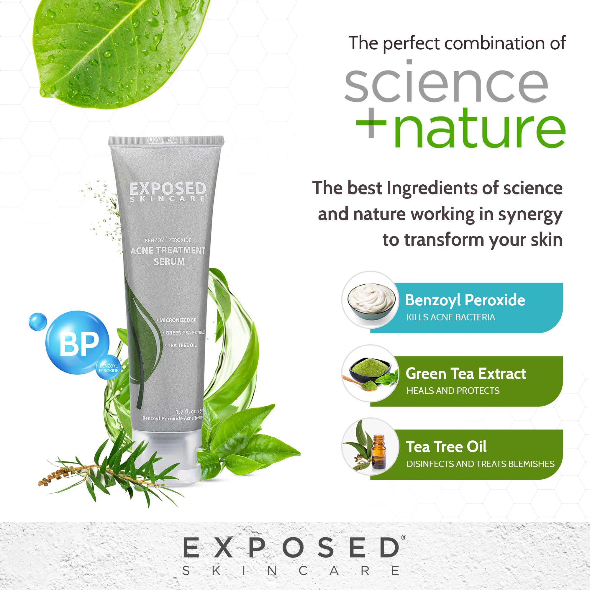 Exposed Skin Care cruelty-free badge signals ethical skincare choice