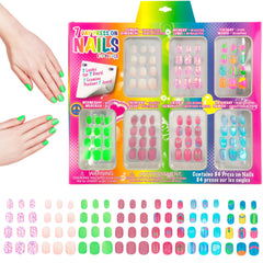 Expressions 7 Day Manicure 3D glitter nails for bold Monday style