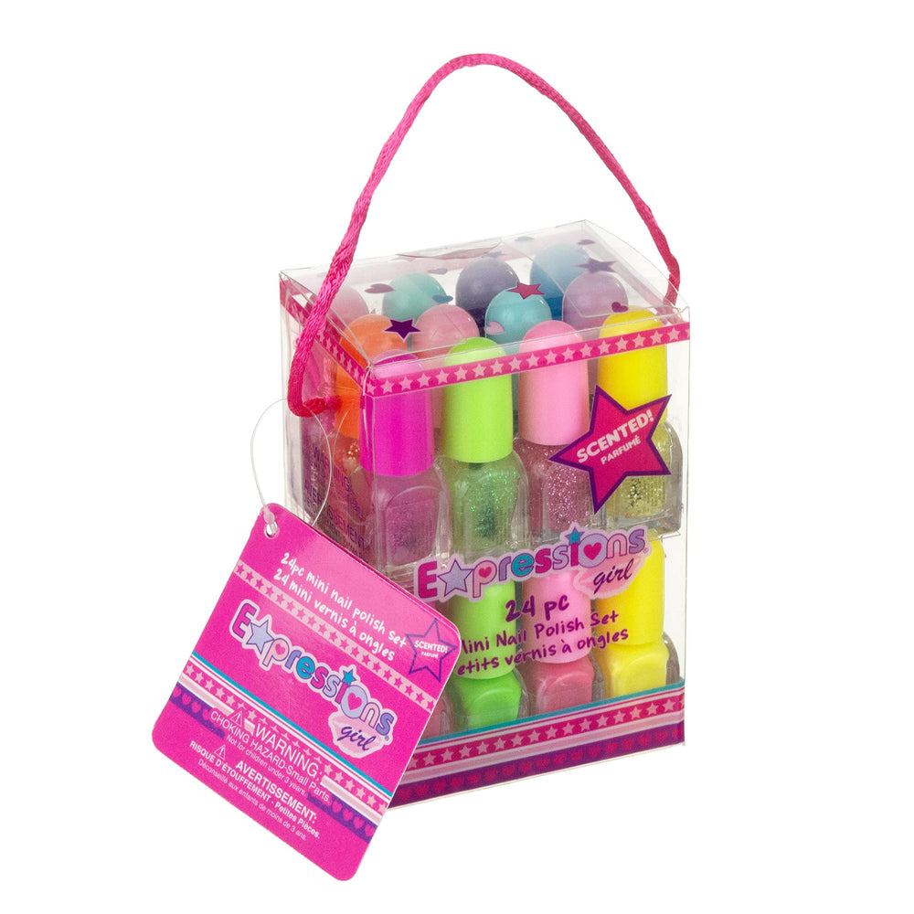 EXPRESSIONS kid-friendly nail art playtime display for dress-up