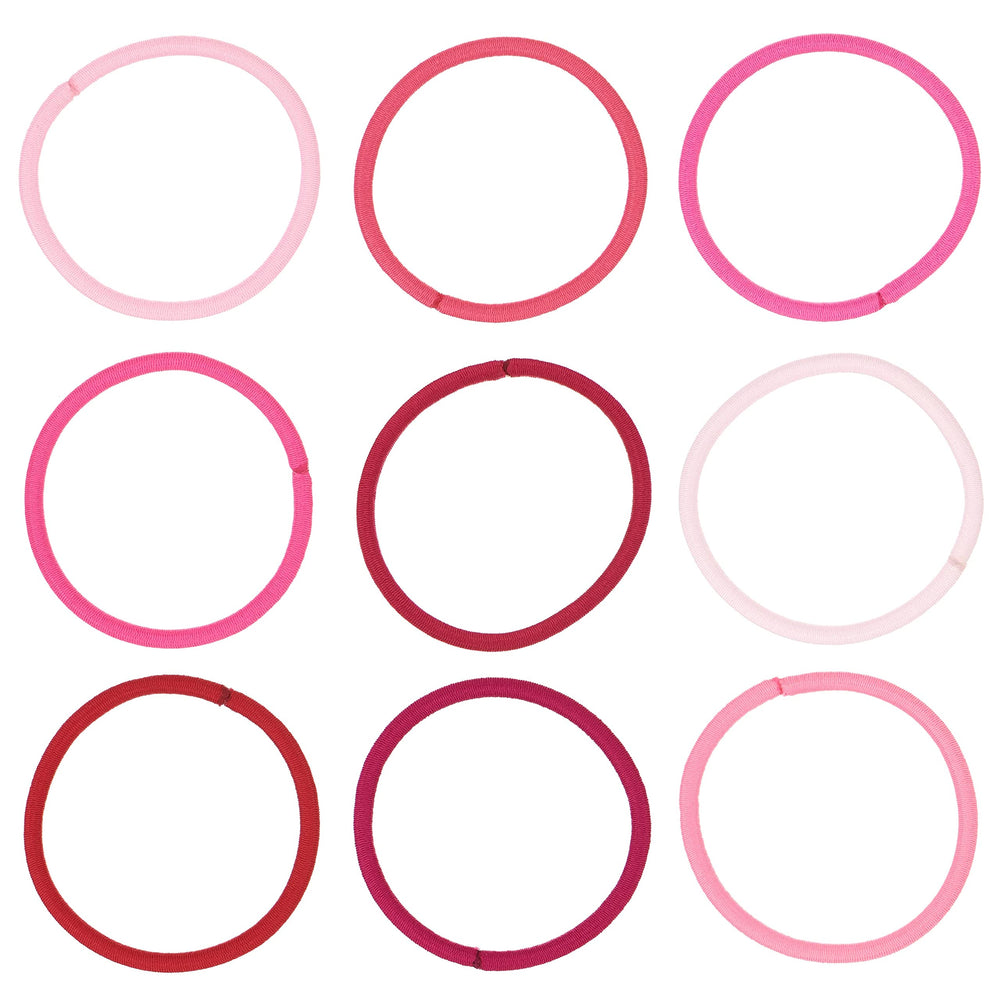 EXPRESSIONS clasp-free no-metal elastics for painless removal and reduced hair breakage