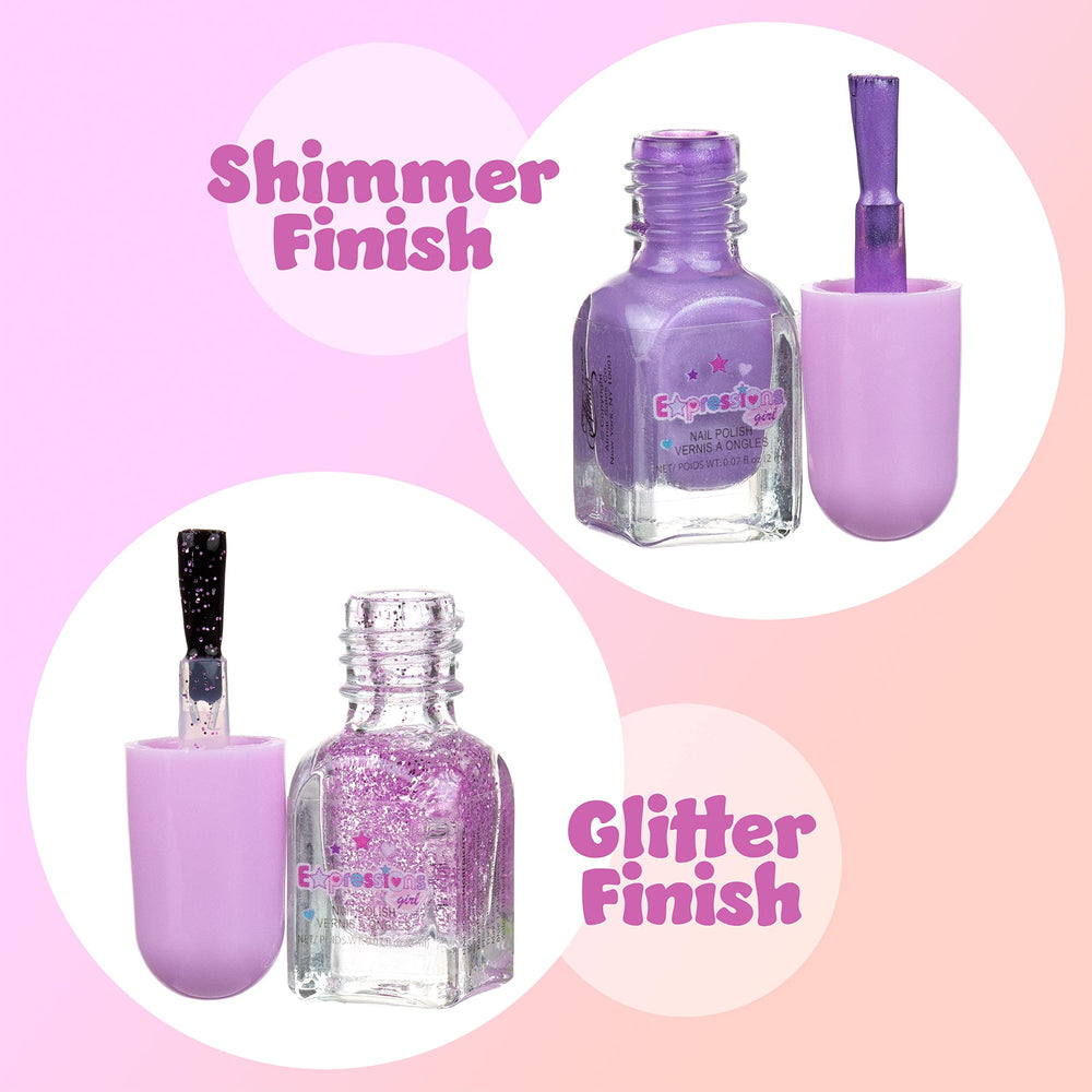 EXPRESSIONS non-toxic nail polish formaldehyde-free bottle safety for sensitive skin