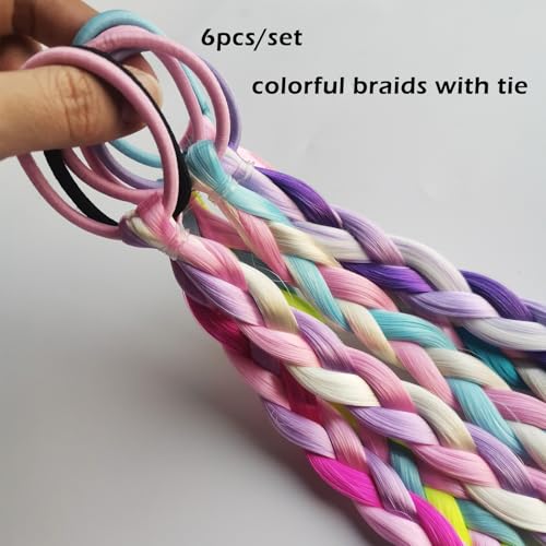 EXTACIO soft lightweight synthetic fiber feels gentle on kids' scalps.