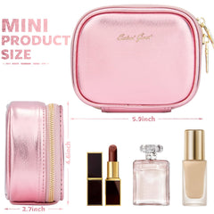 Extrei Gent makeup bag showing three-light modes for perfect lighting.
