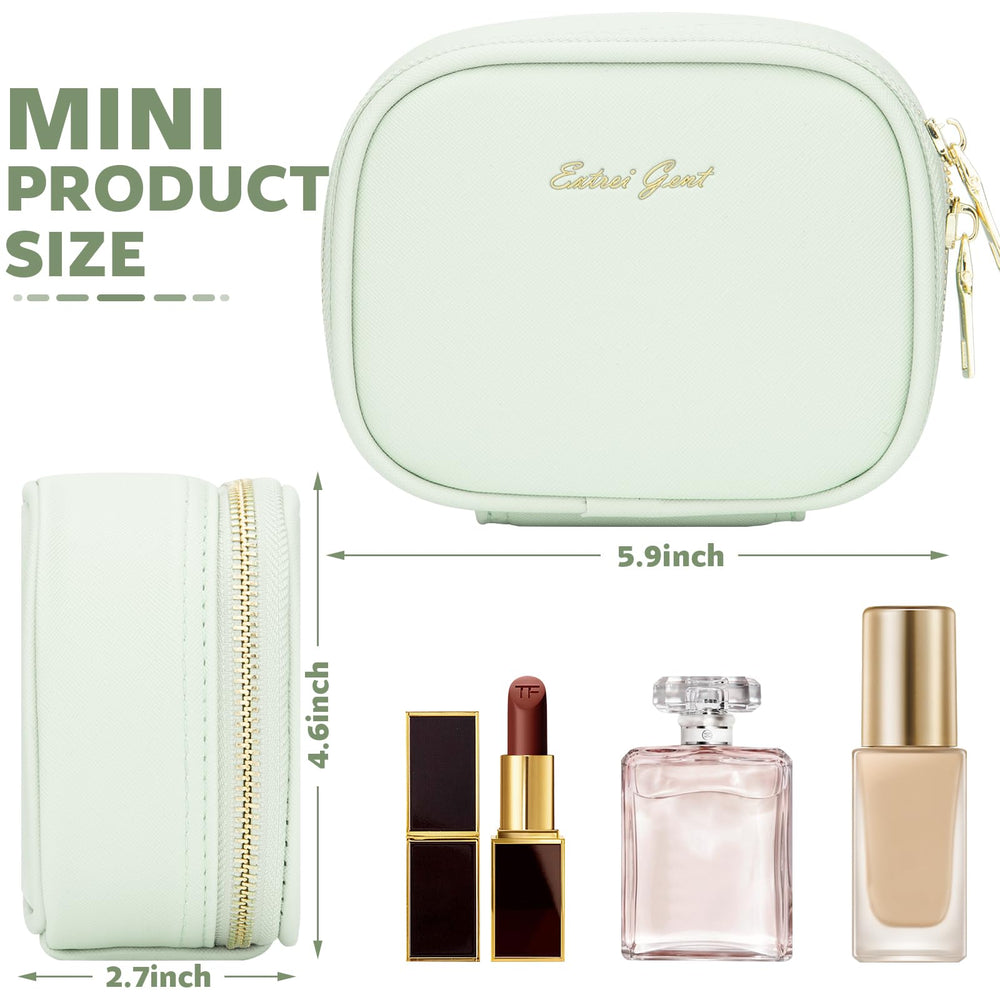 Extrei Gent mini travel makeup bag with three light modes for precise application.
