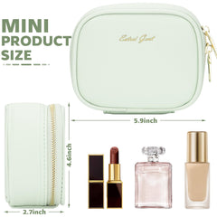 Extrei Gent mini travel makeup bag with three light modes for precise application.
