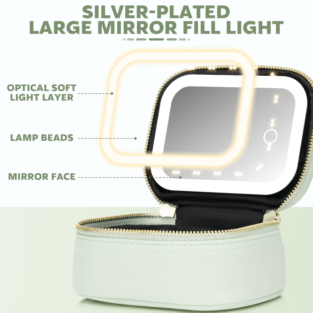 Extrei Gent removable mirror adds flexibility for different grooming setups.