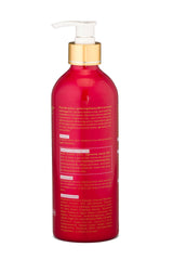 Extreme Glow Strong Lightening Beauty Milk pump close-up highlighting silky texture and ease of application.