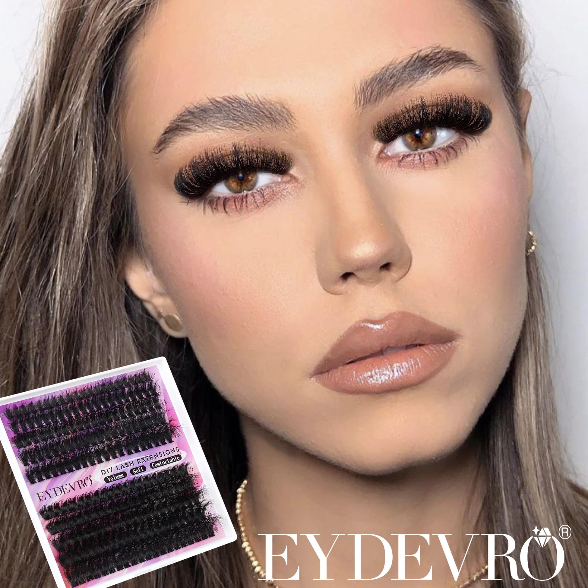 EYDEVRO at-home lash extension setup for salon-like results