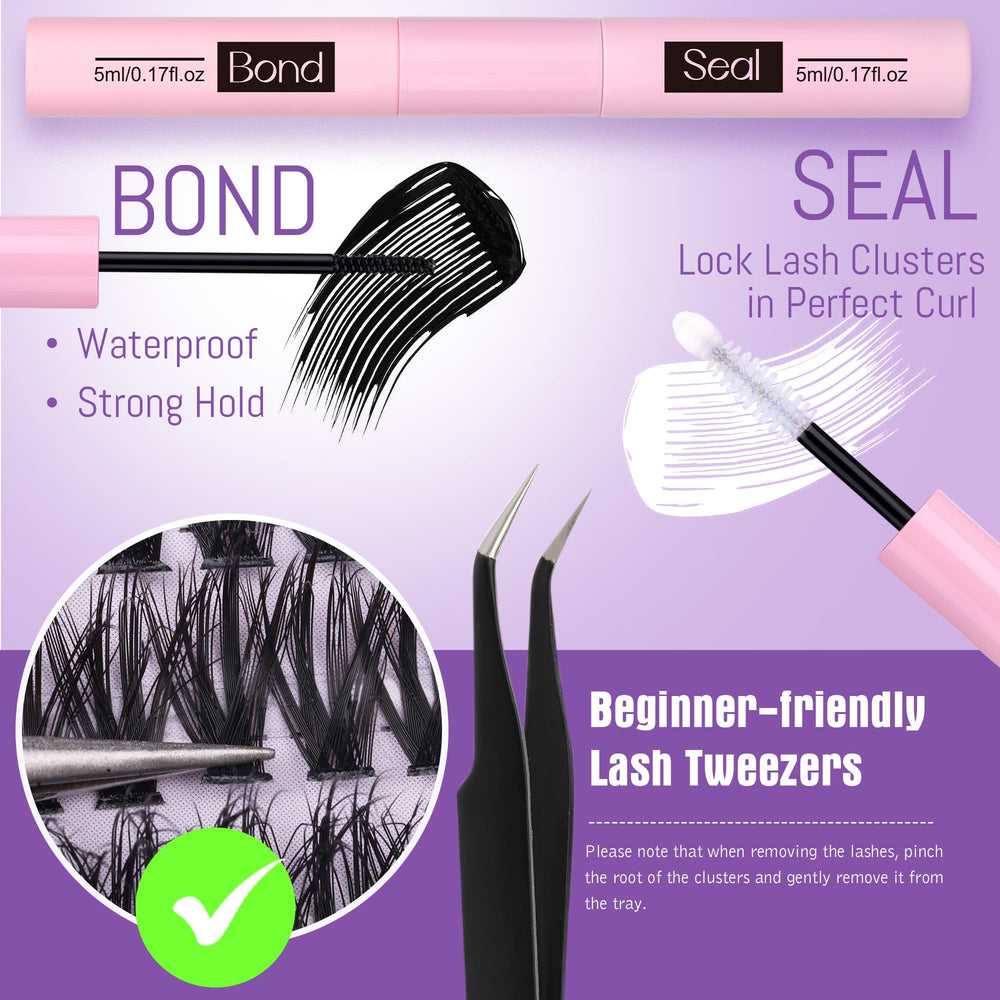 EYDEVRO kit full lash set showcases complete lash kit convenience.