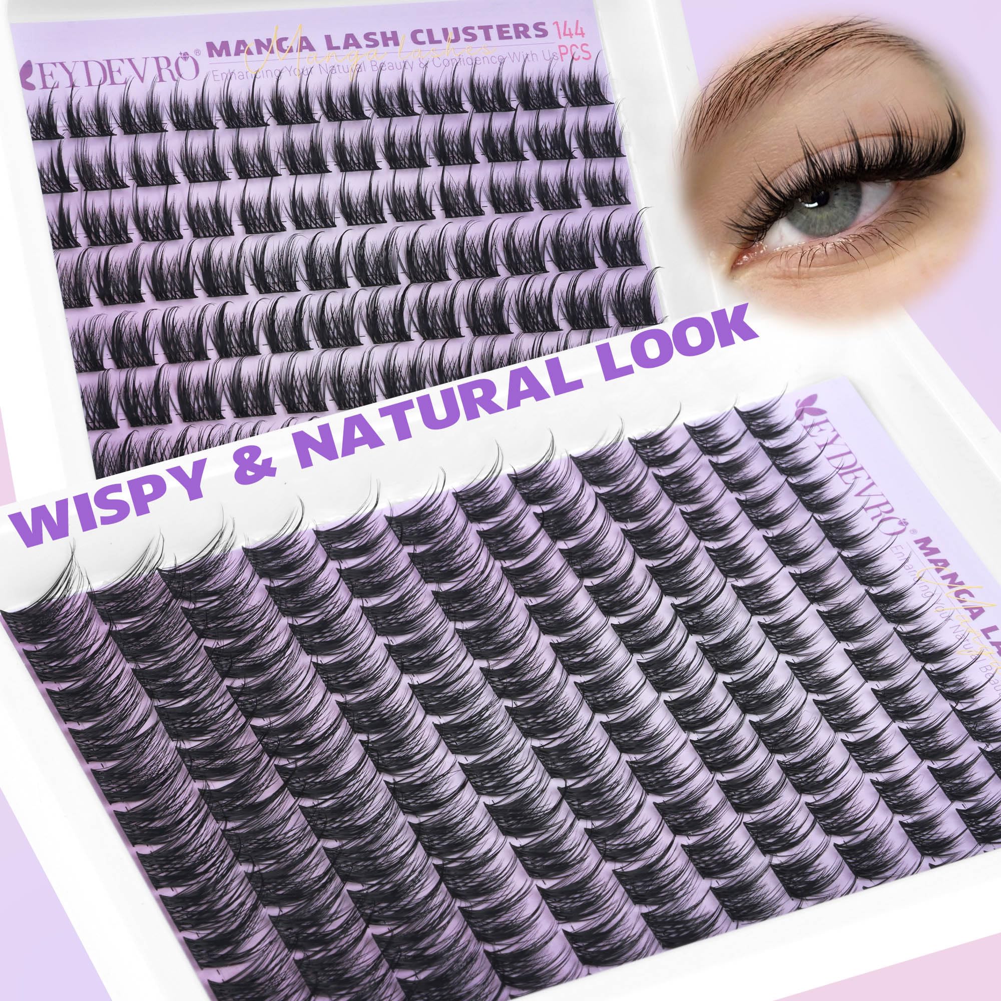 EYDEVRO Wispy effect promises natural-looking flutter with comfortable all-day wear