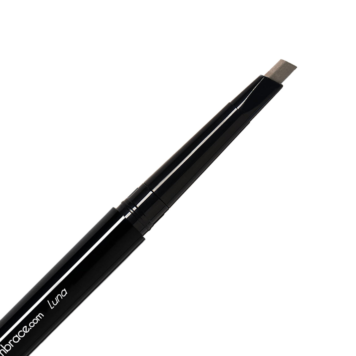 Eye Embrace Luna diamond wedge applicator close-up for precise brow definition