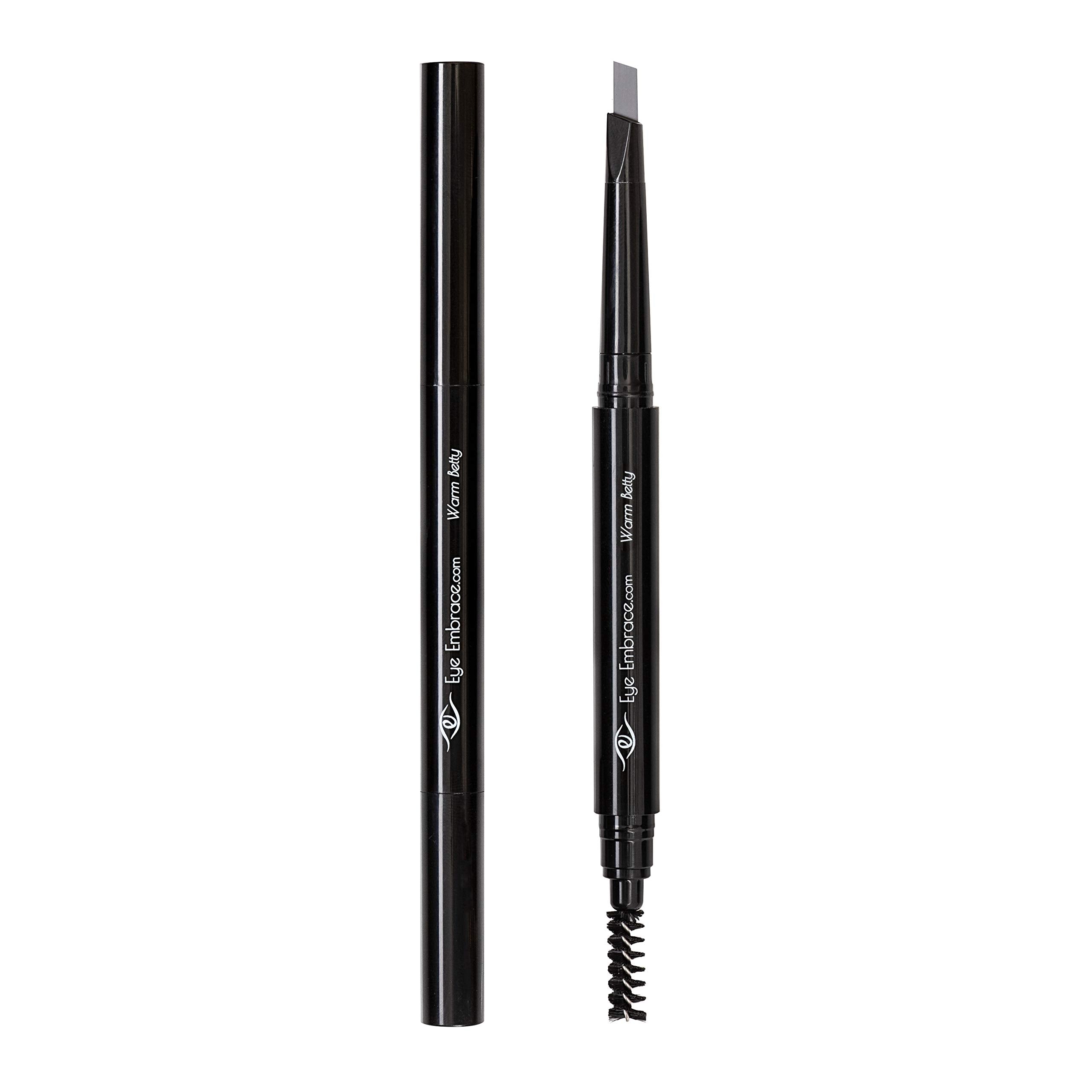 Eye Embrace Warm Betty double ended design for filling and grooming brows.