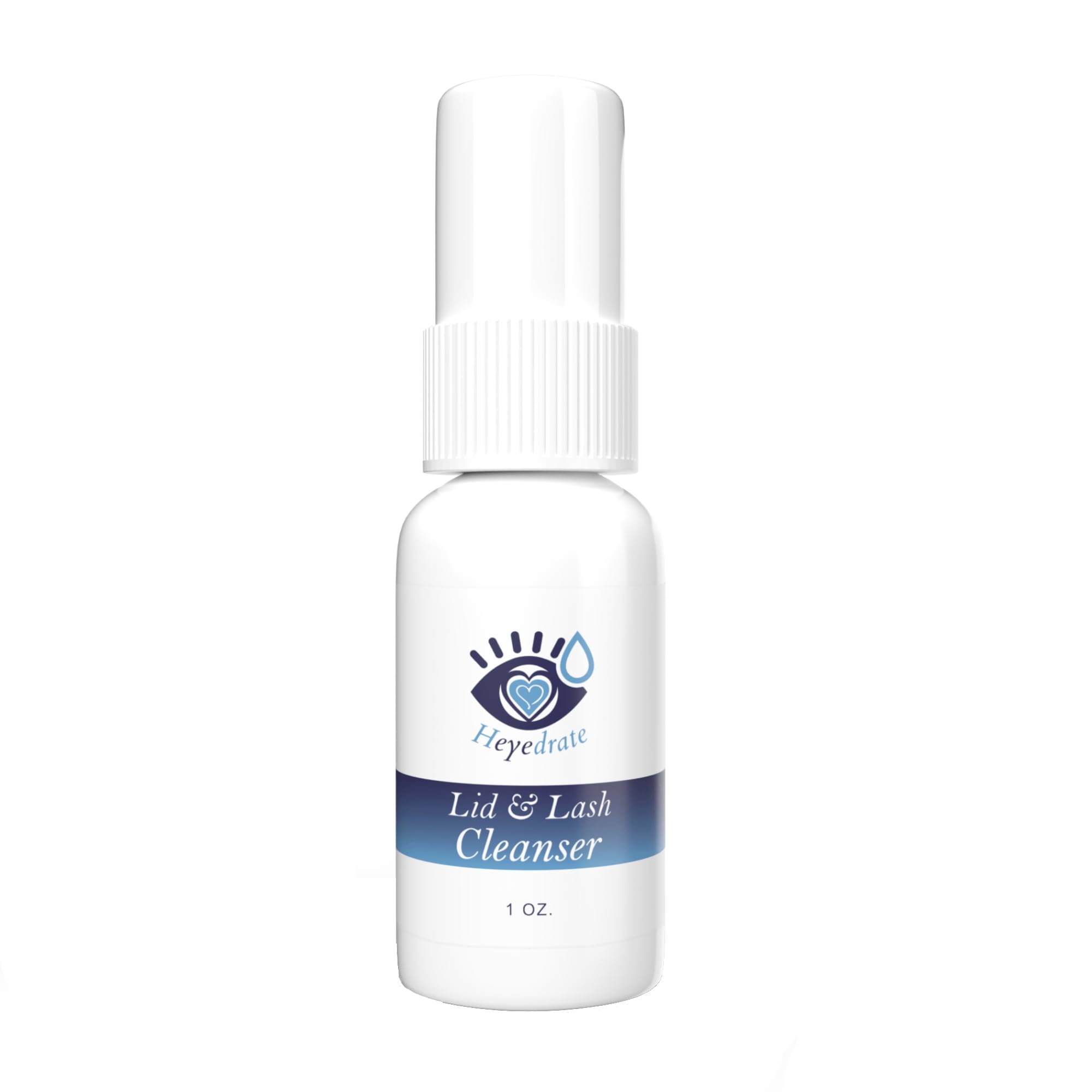 Eye Love Lid and Lash Cleanser bottle for convenient daily eyelid cleansing