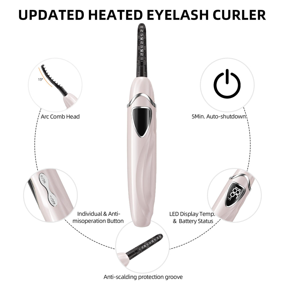 EYECURL S600 Type-C charging supports quick power-ups on the go.