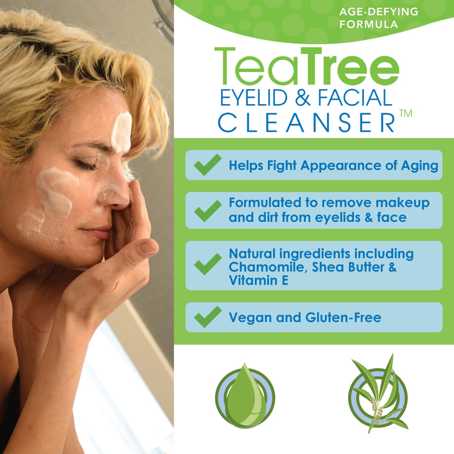 EyeEco demodex support tea tree closeup.