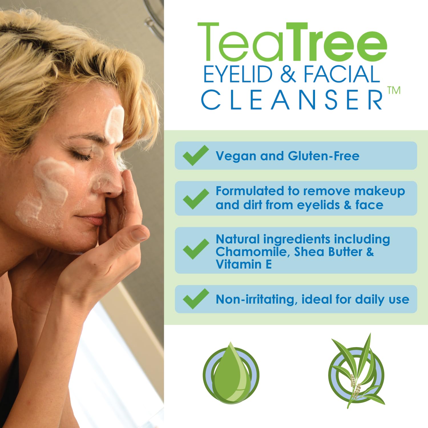 EYEECO after-use glow suggests hydration from vitamin E.