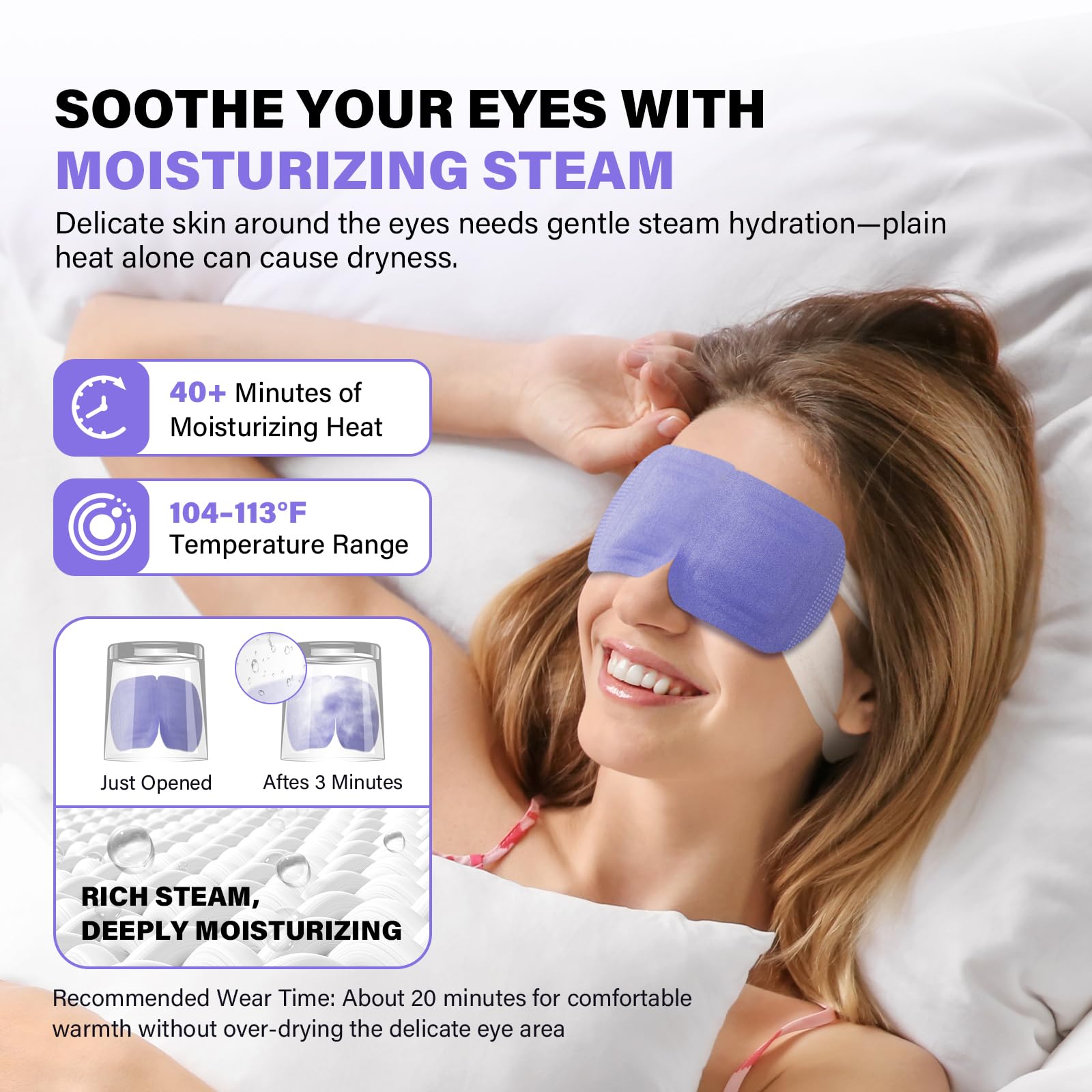 Eyevana easy-use packaging enables quick, simple application anywhere.